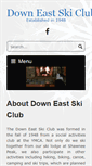 Mobile Screenshot of downeastskiclub.com